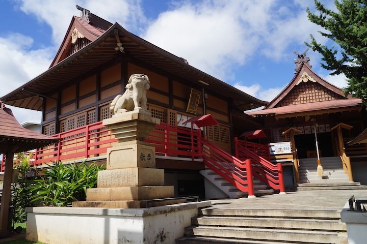 ハワイの金毘羅神社と太宰府天満宮